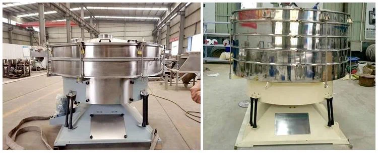 coconut powder screening swing sieve machine factory show coconut powder screening swing sieve machine factory show